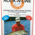 Hook N Line Map F133 Copano Bay Wade Fishing Map (With Gps   Texas Kayak Fishing Maps