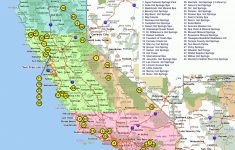 Natural Hot Springs California Map