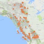 Hot Springs Map For Western Canada: Interactive And Free   Progeoscience   Natural Hot Springs California Map