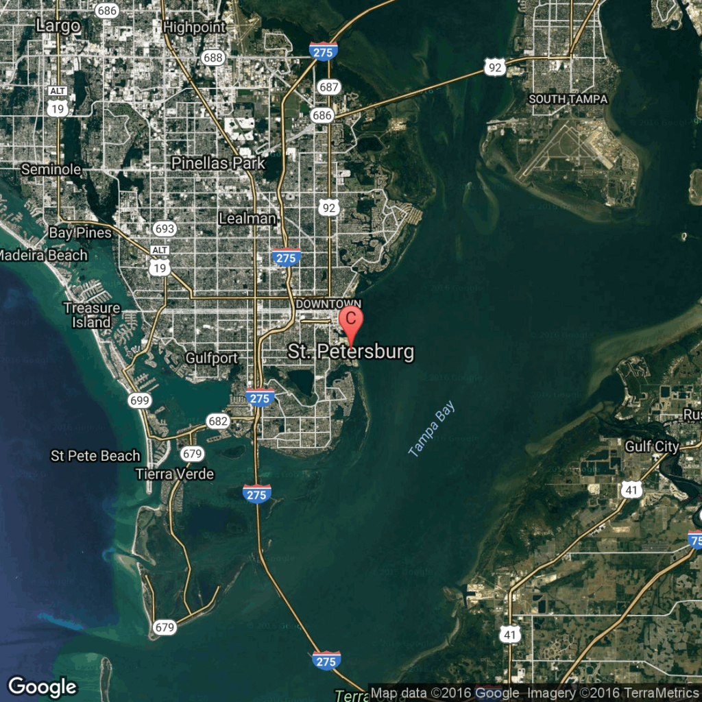 Hotels Near I-275 In St. Petersburg, Florida | Usa Today - Map Of Hotels On St Pete Beach Florida