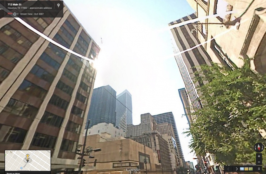 Houston Then And Now According To Google Maps - Houston Chronicle - Google Maps Street View Houston Texas