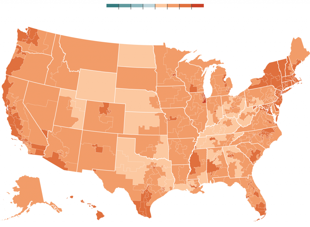 How Americans Think About Climate Change, In Six Maps - The New York - Florida Global Warming Map