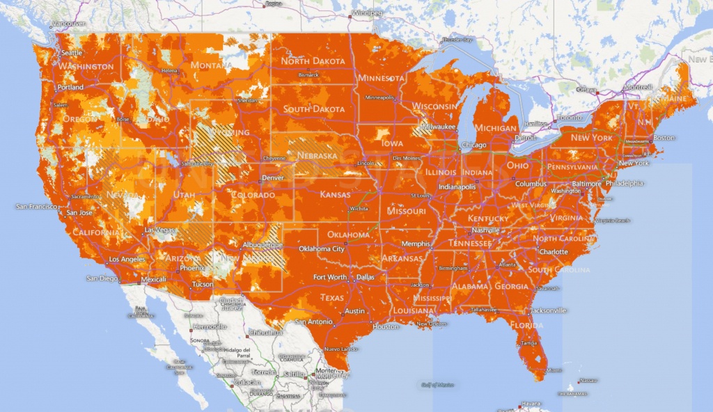 How Does Google Fi&amp;#039;s Coverage Compare To At&amp;amp;t And Verizon? | The Verge - Cell Coverage Map Texas