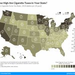 How High Are Cigarette Tax Rates In Your State? | Tax Foundation   California Sales Tax Map