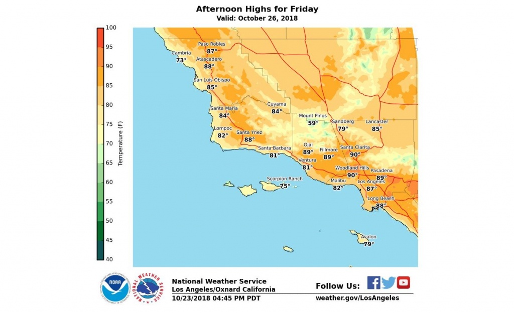 How Long Will The Heat Last In Southern California? – Orange County - California Heat Map