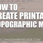 How To Create A Printable Topographic Map In Arcgis Pro   Youtube   Printable Topographic Map