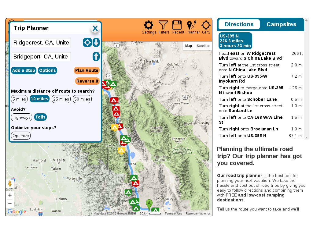 How To Find Free Camping - Freecampsites - California Blm Camping Map