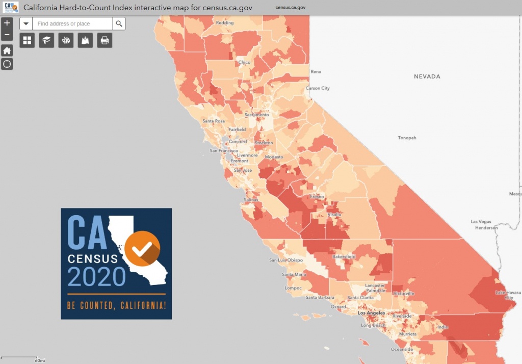 Htc Map – Ca Census - California Demographics Map