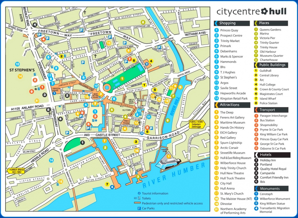 Hull Tourist Attractions Map - Hull Texas Map