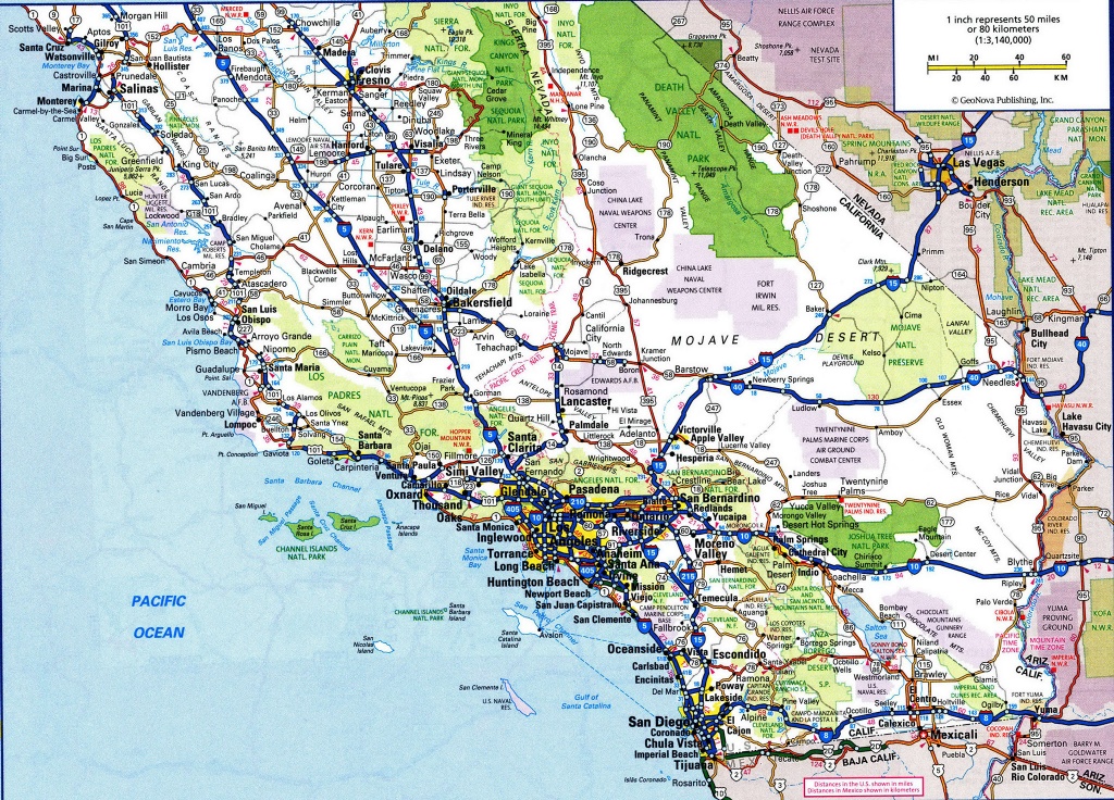 Hwy Map California And Travel Information | Download Free Hwy Map - California Highway Map Free