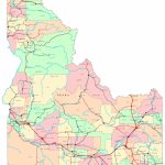 Idaho Printable Map   Printable Map Of Idaho