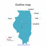 Illinois Map Powerpoint Templates   Free Powerpoint Templates   Printable Map Of Rockford Il