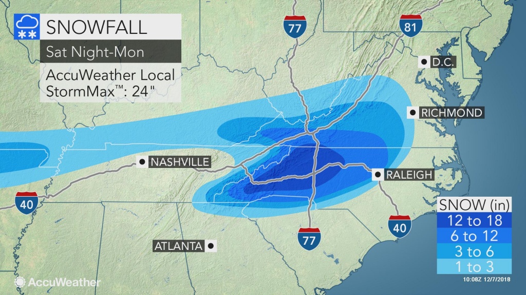 Immobilizing Storm To Bury Carolinas, Southern Virginia In Snow And Ice - South Florida Radar Map