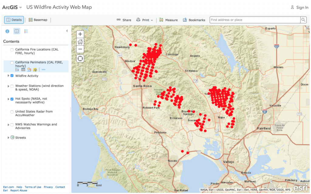 In Search Of Fire Maps – Greeninfo Network - California Wildfire Map