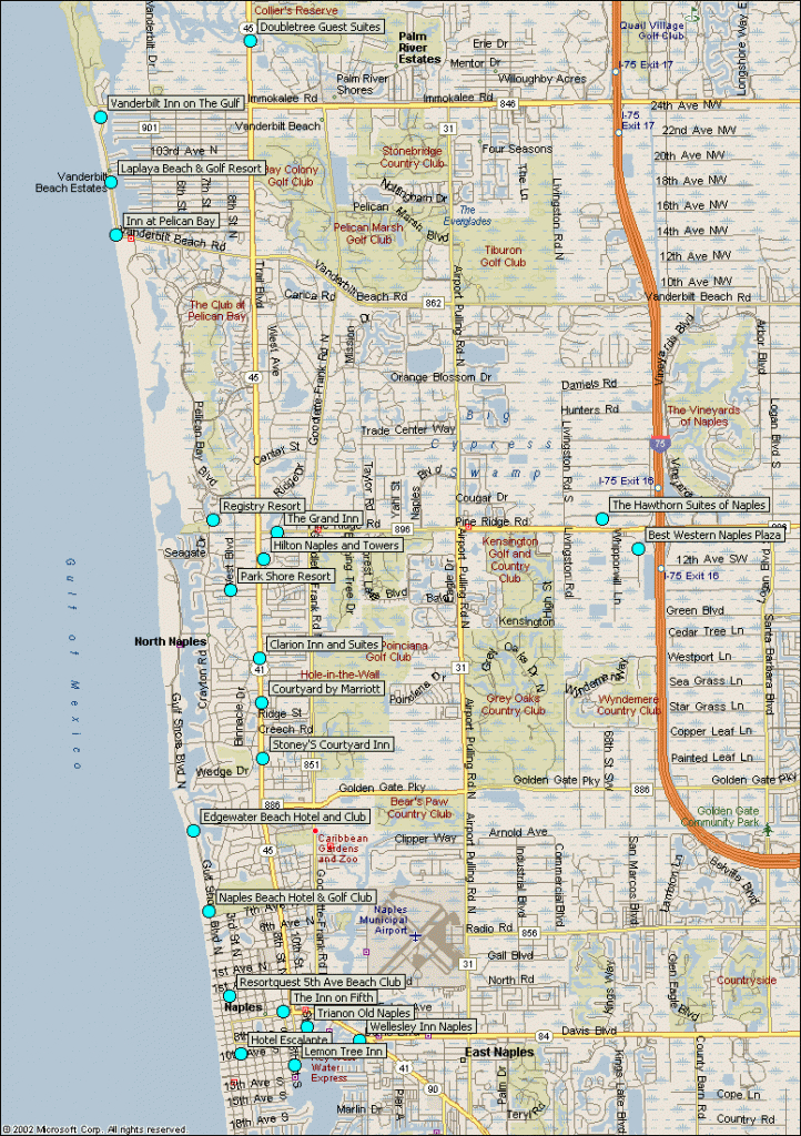 Index Of /maps - Map Of Naples Florida And Surrounding Area