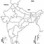 India Map Outline A4 Size | Map Of India With States | India Map   India Outline Map A4 Size Printable