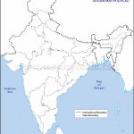 India Political Map In A4 Size   Map Of India Blank Printable