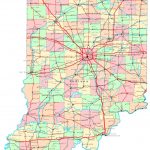 Indiana Blank Map   Printable Map Of Lafayette La