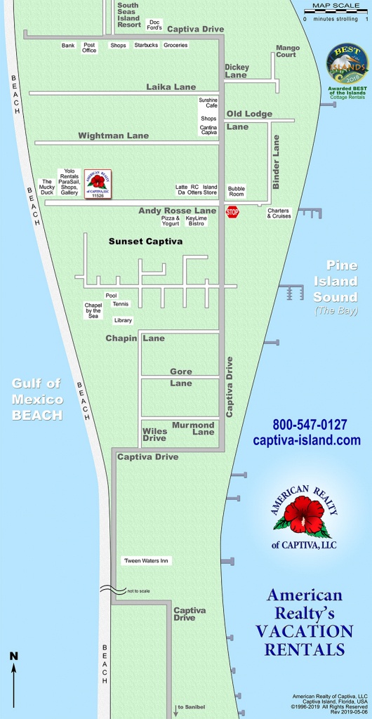 Interactive Map: Captiva, Florida (Amrc) - Captiva Island Florida Map