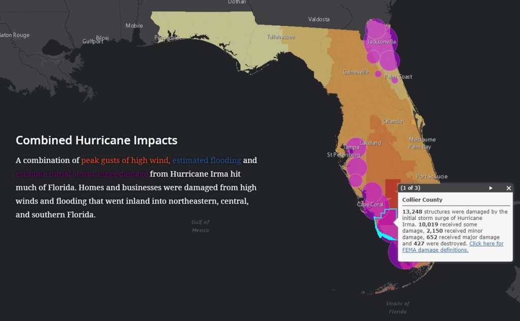 Interactive Story Map Shows Hurricane Impacts And Florida&amp;#039;s - Flood Maps Gainesville Florida