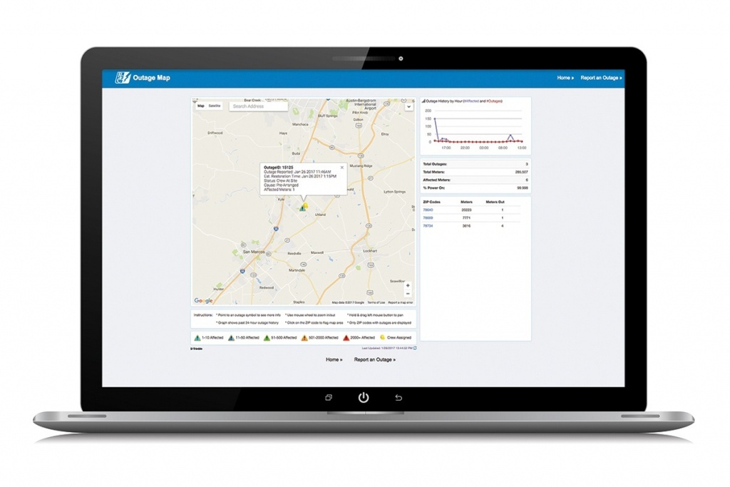 Introducing Our New Interactive Outage Map - Texas Co-Op Power - Power Outage Map Texas