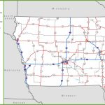 Iowa Road Map   Printable Map Of Iowa