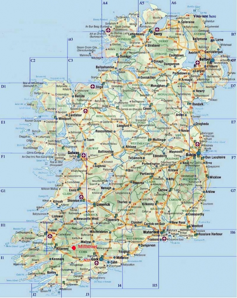 Ireland Maps | Printable Maps Of Ireland For Download - Printable Map Of Ireland Counties And Towns