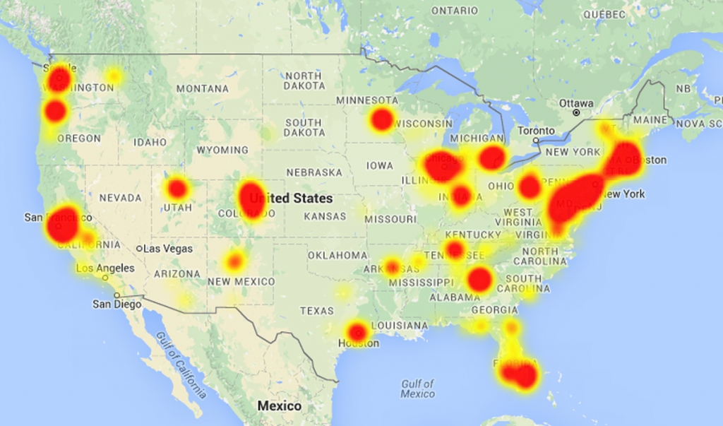 Is Comcast Down? Check The Cable Outage Map - Pennlive - Power Outage Map Texas