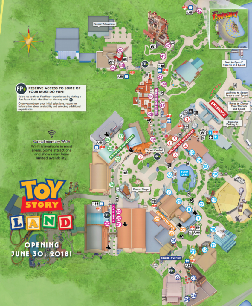 Is There A Soft Opening For Toy Story Land At Disney&amp;#039;s Hollywood - Toy Story Land Florida Map