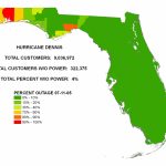 Iser   Hurricane Dennis   Power Outages In Florida Map