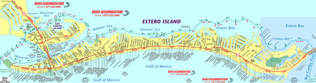 Island Map &amp;amp; Weather | Beach Accommodations Vacation Rentals | Fort - Fort Meyer Florida Map