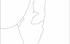 Free Printable Map Of Israel