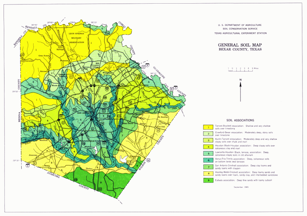 It All Starts With The Soil | Urban Program Bexar County - Texas Soil Map