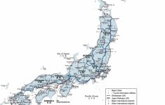 Large Printable Map Of Japan