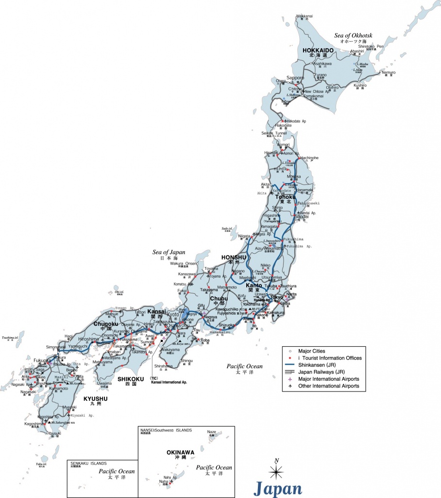 Japan Maps | Printable Maps Of Japan For Download - Large Printable Map Of Japan