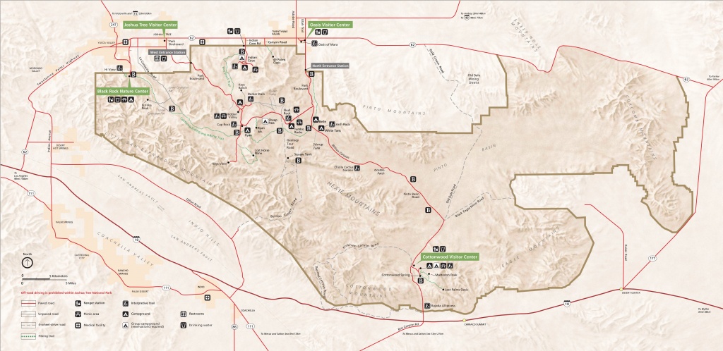 Joshua Tree Maps | Npmaps - Just Free Maps, Period. - Joshua Tree California Map