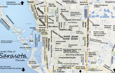 Map Sarasota Florida Usa