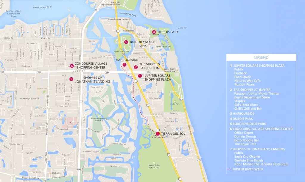 Jupiter Florida Map - Tierra Del Sol - Jupiter Homes For Sale - Abacoa Florida Map