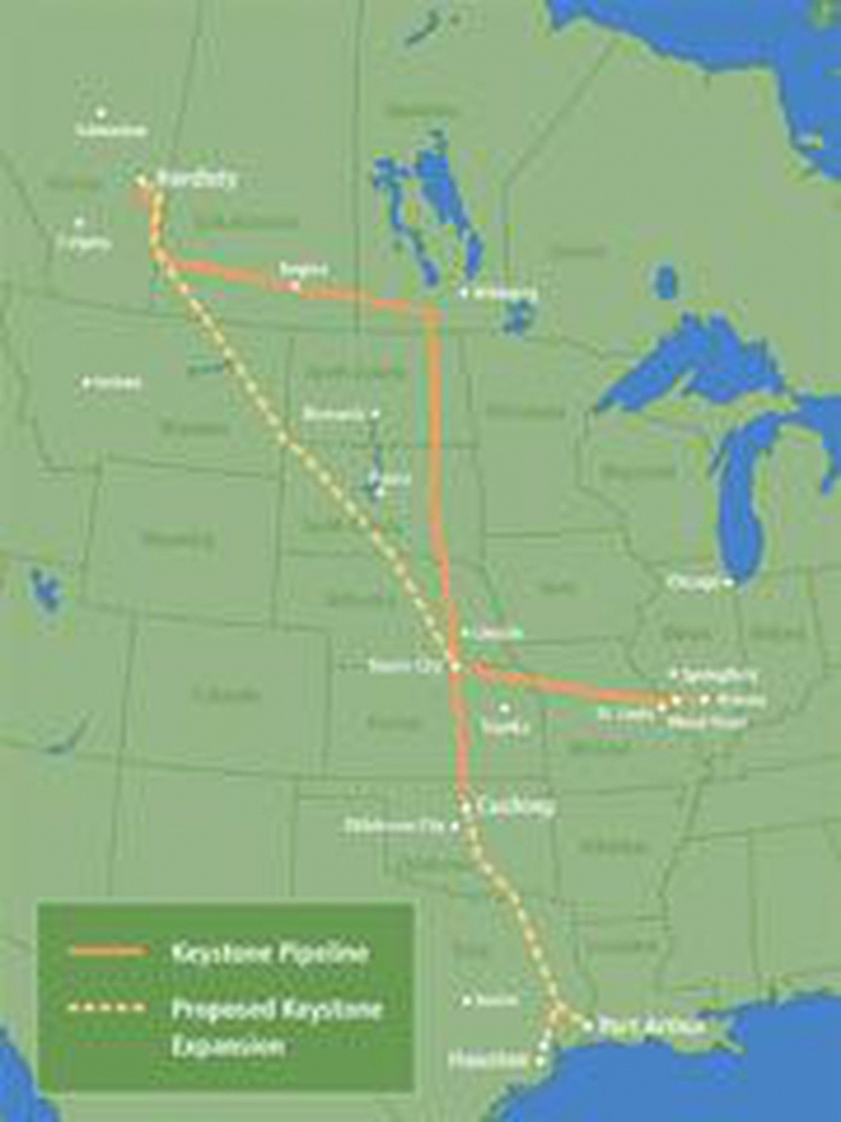 Keystone Xl Pipeline Project Prepares To Enter East Texas - Keystone Pipeline Map Texas
