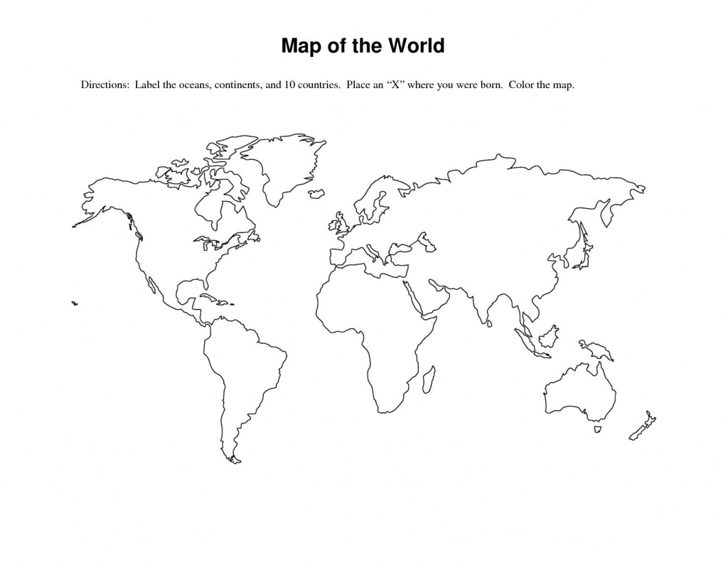 free printable world map with countries template in pdf printable