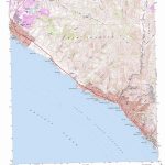 Laguna Beach Topographic Map, Ca   Usgs Topo Quad 33117E7   Laguna Beach California Map