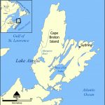 Lake Ainslie   Wikipedia   Printable Map Of Cape Breton Island