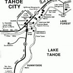 Lake Tahoe Area Maps | Detailed Lake Tahoe Area Mapregion   South Lake Tahoe California Map