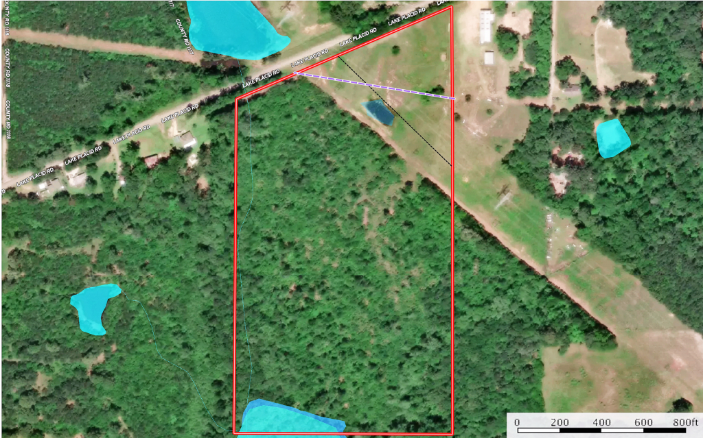 Land For Sale In East Texas Near Tyler Wooded Creek Hunting - Texas Land For Sale Map