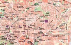 City Map Of Barcelona Printable