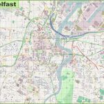 Large Detailed Map Of Belfast   Belfast City Map Printable