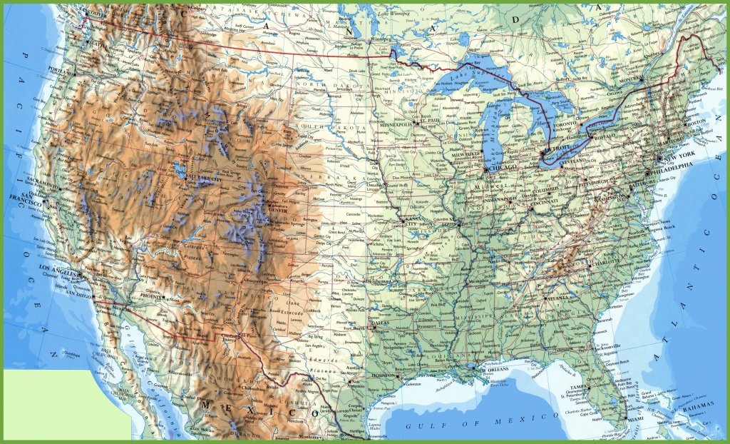 Large Detailed Map Of Usa With Cities And Towns - Large Printable Maps