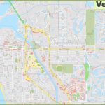 Large Detailed Map Of Venice (Florida)   Map Of South Venice Florida