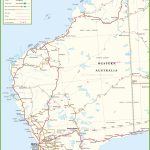 Large Detailed Map Of Western Australia With Cities And Towns   Printable Map Of Western Australia