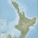 Large Detailed North Island New Zealand Map   New Zealand North Island Map Printable